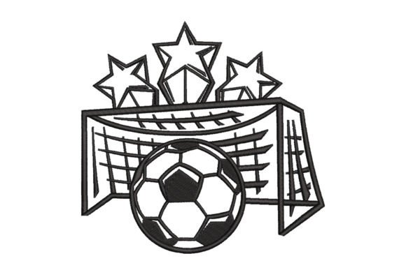 Castle Soccer Ball: A Holiday Embroidery Review
