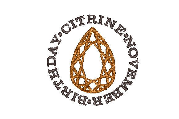 Citrine Faceted Pear November Birthday Review