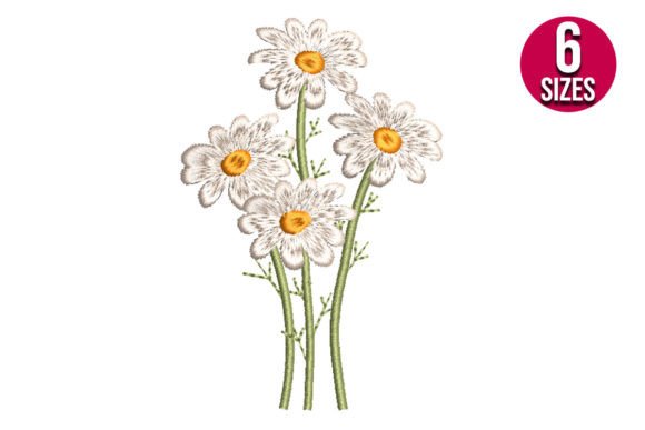 Daisy Bunch: A Fresh Take on Holiday Embroidery