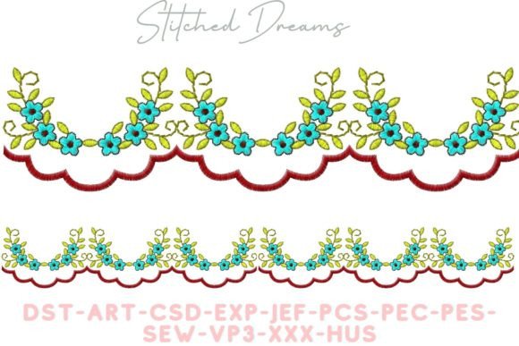 Floral Borders: A Designer’s Review for Craft Fairs