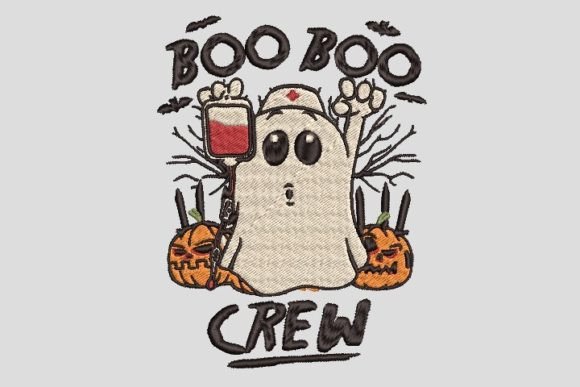 Ghost Pumpkins Nurse Boo Crew Halloween Review