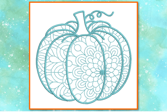 Mandala Pumpkin Redwork-a: A Designer’s Review
