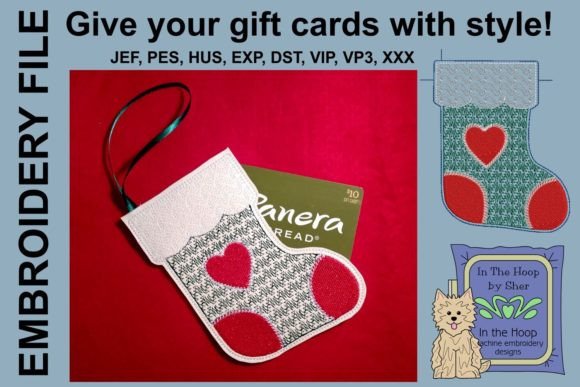 Review: Christmas Stocking Gift Card Holder Design