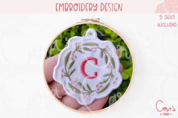 Review: ITH Christmas Ornament Alphabet for Sweatshirts
