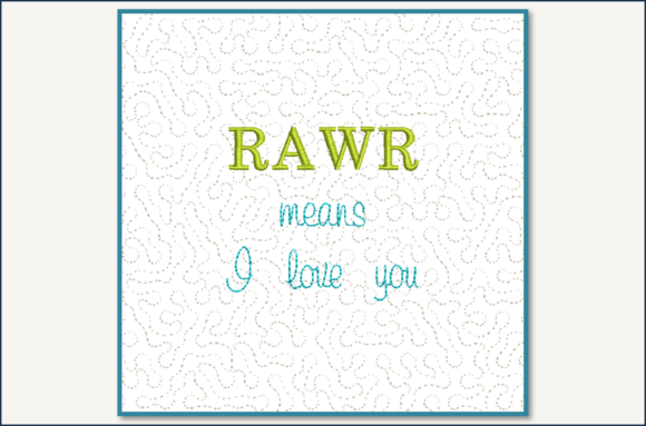 Review: My Dino Buddies Quilt - RAWR Means Block