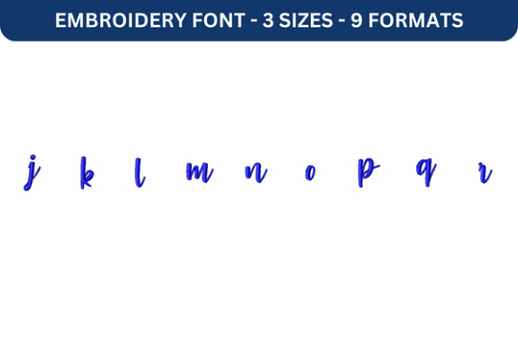 Review: Strawberry Blossom Font Lower J to R