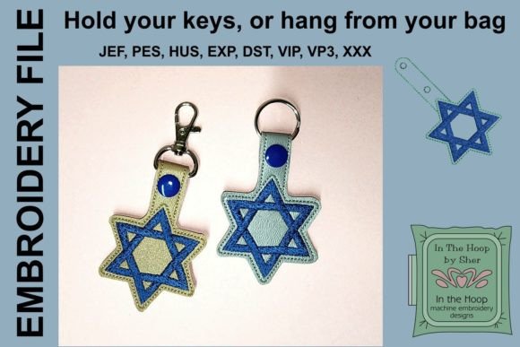 Reviewing the Star of David Key Fob for Handmade Gifts
