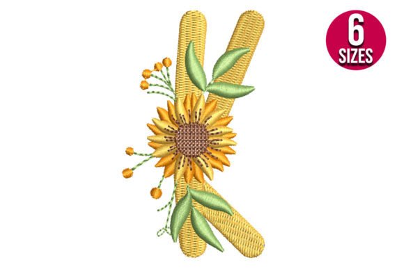 Sunflower Alphabet Letter K Review